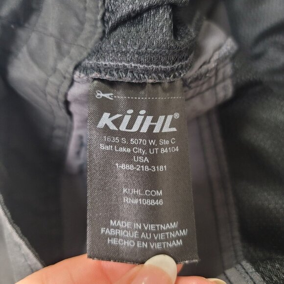 Kuhl Men's Cargo Shorts - Dark Gray - Picture 11 of 16